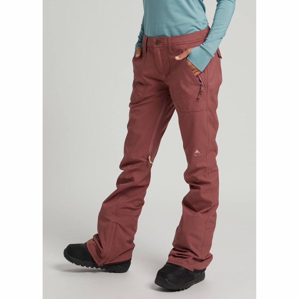 NWT Burton Vida Snowboard Pants Rose Brown Size Medium